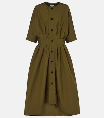 Cotton canvas shirt dress - Bottega Veneta - Modalova