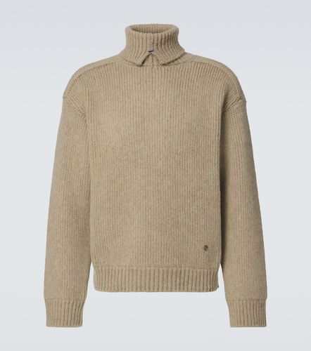 Rollkragenpullover aus Wolle und Kaschmir - Burberry - Modalova