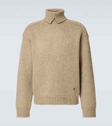 Wool and cashmere turtleneck sweater - Burberry - Modalova