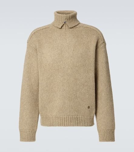 Wool and cashmere turtleneck sweater - Burberry - Modalova