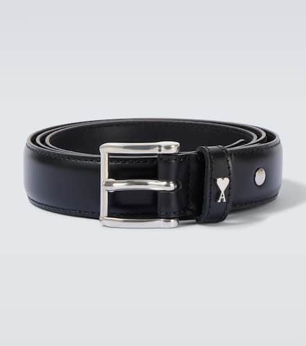 Ami Paris Paris Paris leather belt - Ami Paris - Modalova