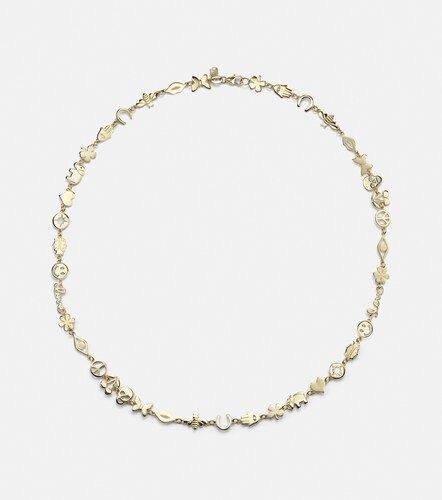 Collar Pure Tiny de oro de 14 ct - Sydney Evan - Modalova