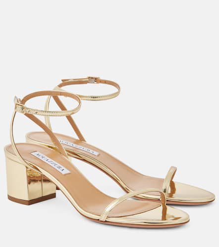 Olie 50 faux leather sandals - Aquazzura - Modalova