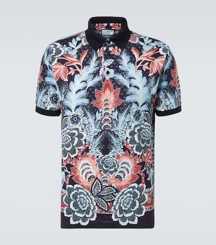 Paisley cotton piquÃ© polo shirt - Etro - Modalova
