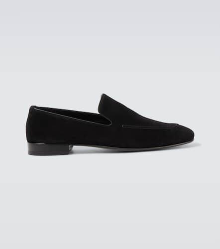 Manolo Blahnik Truro suede loafers - Manolo Blahnik - Modalova