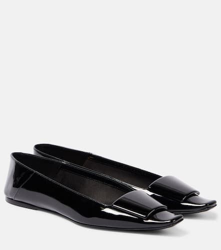 Poppy patent leather ballet flats - Saint Laurent - Modalova