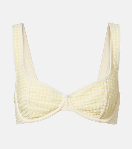 Montce Romy gingham bikini top - Montce - Modalova