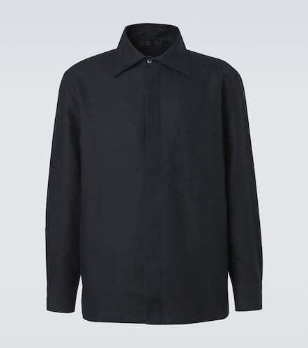 Saman Amel Linen overshirt - Saman Amel - Modalova
