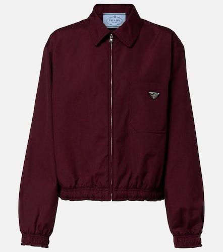 Prada Logo blouson jacket - Prada - Modalova
