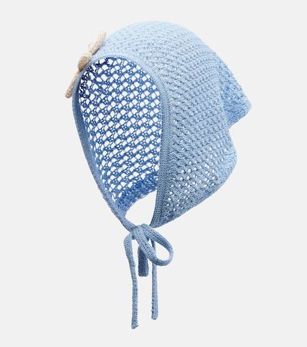 Sciarpa crochet con applicazioni floreali - Bananhot - Modalova