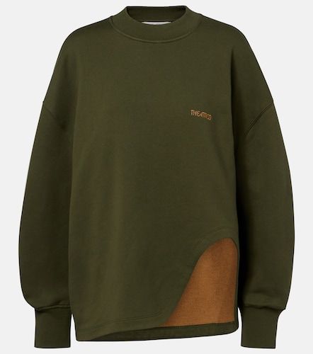 Sudadera oversized de jersey de algodón - The Attico - Modalova