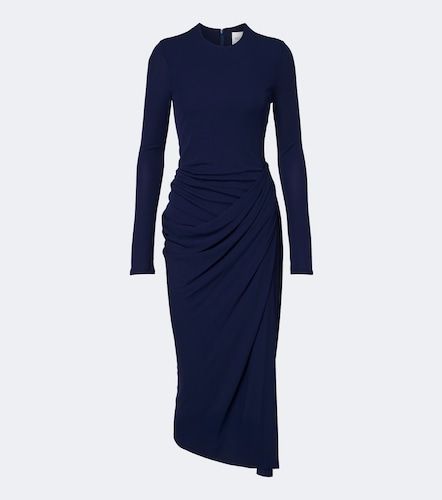 Vestido midi de jersey drapeado - Erdem - Modalova