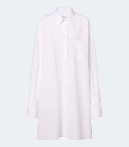 Camisa oversized de popelín de algodón - Maison Margiela - Modalova