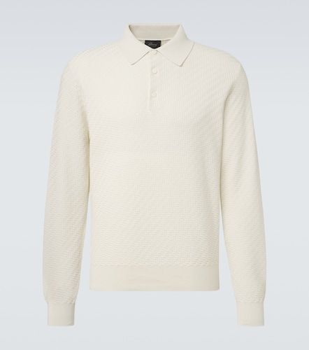 Pullover polo in cotone, seta e cashmere - Brioni - Modalova