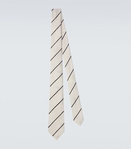 Tom Ford Striped silk jacquard tie - Tom Ford - Modalova