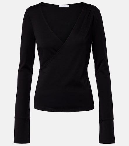 Top envolvente Adagio de lana virgen - Max Mara - Modalova