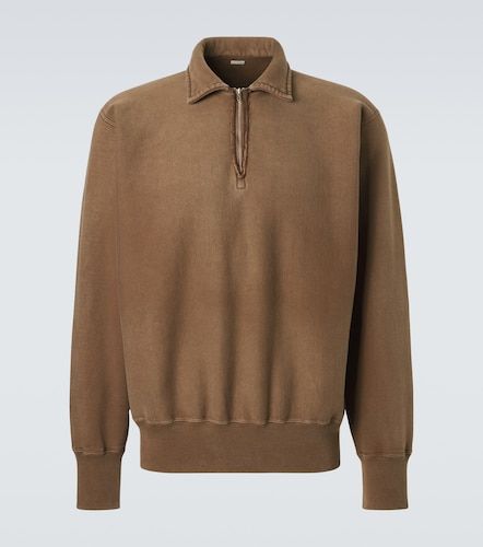 Sudadera de algodón con cremallera parcial - A.Presse - Modalova