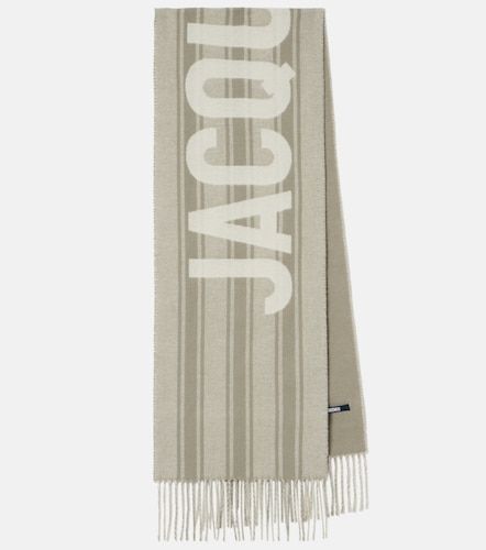 Bufanda de lana virgen con logo - Jacquemus - Modalova