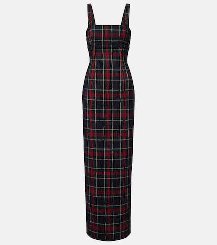 Micheline checked maxi dress - Emilia Wickstead - Modalova