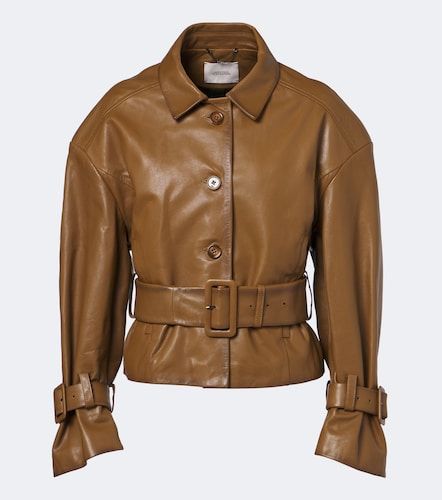 Sleek Statement Belted leather jacket - Dorothee Schumacher - Modalova