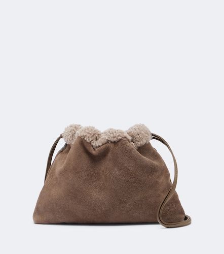 Mellow Monili Medium leather crossbody bag - Brunello Cucinelli - Modalova