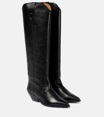 Botas altas Denvee de piel - Isabel Marant - Modalova