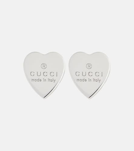 Sterling heart earrings - Gucci - Modalova