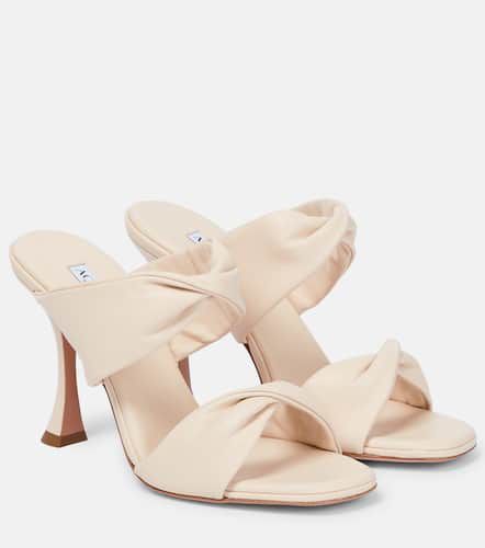 Aquazzura Twist 95 leather sandals - Aquazzura - Modalova