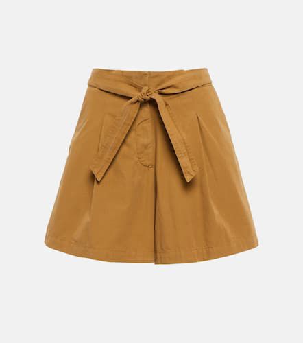 Belted high-rise cotton shorts - A.P.C. - Modalova