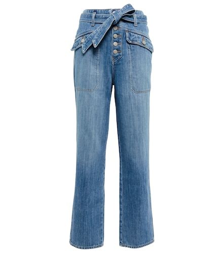 Jeans cropped Rinley a vita alta - Veronica Beard - Modalova