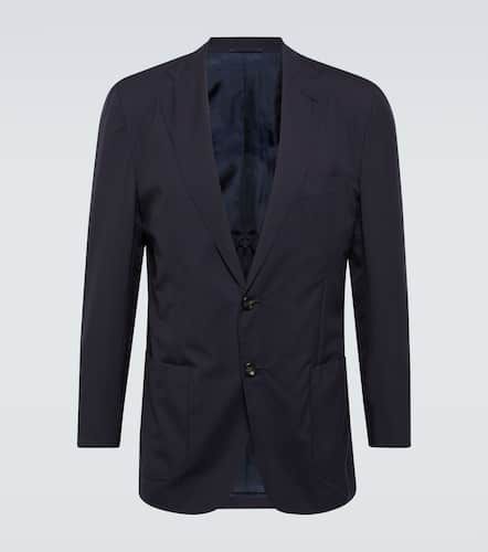 Kiton Single-breasted wool blazer - Kiton - Modalova