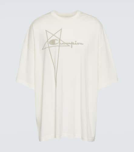 X Champion® T-Shirt aus Baumwolle - Rick Owens - Modalova