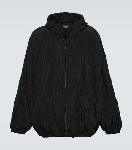 Foldable windbreaker hoodie - Balenciaga - Modalova