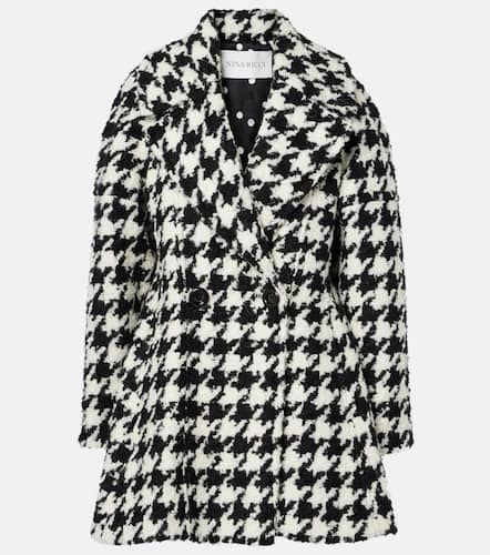 Cappotto doppiopetto pied-de-poule - Nina Ricci - Modalova