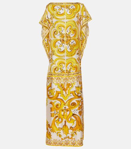 Dolce&Gabbana Majolica silk kaftan - Dolce&Gabbana - Modalova