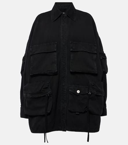 Fern oversized cotton canvas jacket - The Attico - Modalova