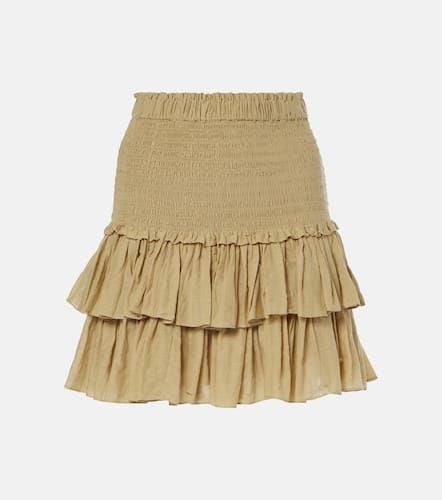 Naomi smocked voile miniskirt - Marant Etoile - Modalova