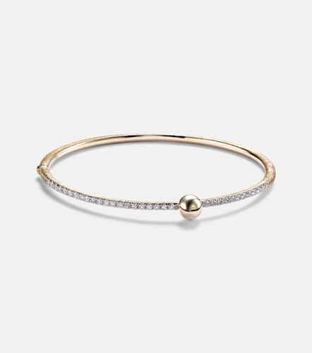 Ball 14kt bangle with diamonds - Rainbow K - Modalova