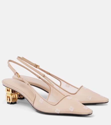 G Cube 4G mesh slingback pumps - Givenchy - Modalova