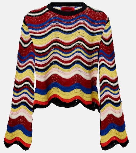 Top Chevron de croché de algodón - La DoubleJ - Modalova
