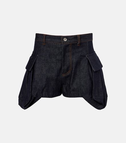 Sacai High-rise denim shorts - Sacai - Modalova