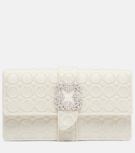 Capri embellished clutch - Manolo Blahnik - Modalova
