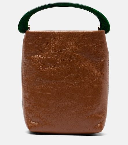 Micro leather tote bag - Dries Van Noten - Modalova