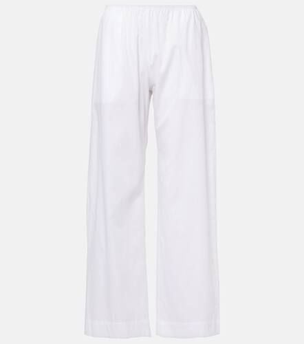 Yoko mid-rise cotton wide-leg pants - Leset - Modalova