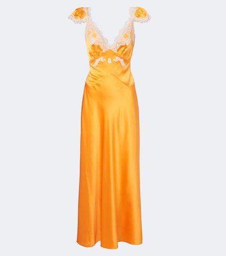 Dôen Vestido largo Fiona de satén de seda - Doen - Modalova