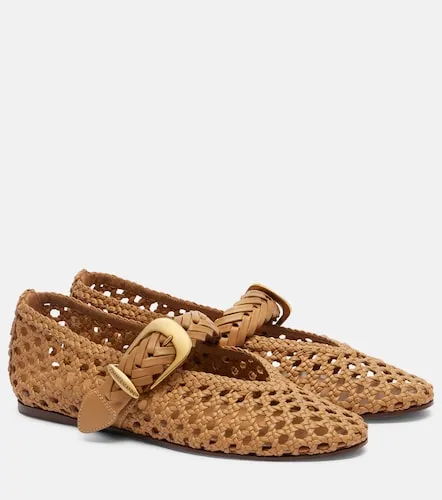 Alchemy woven leather Mary Jane flats - Zimmermann - Modalova