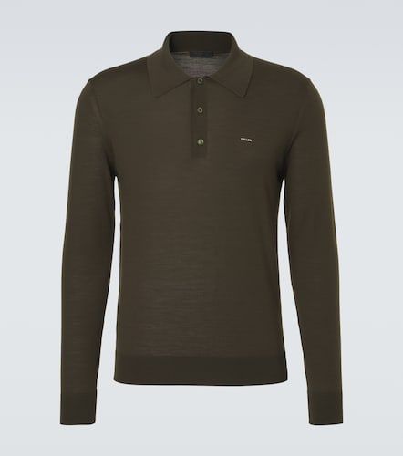 Prada Virgin wool polo sweater - Prada - Modalova