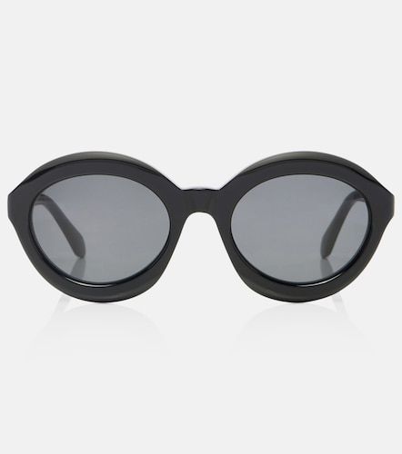 Alaïa Gafas de sol redondas Lettering Logo - Alaia - Modalova