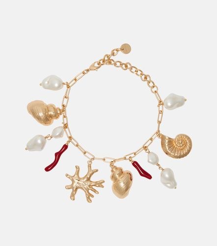 Bracciale con charm e perle bijoux - Self-Portrait - Modalova