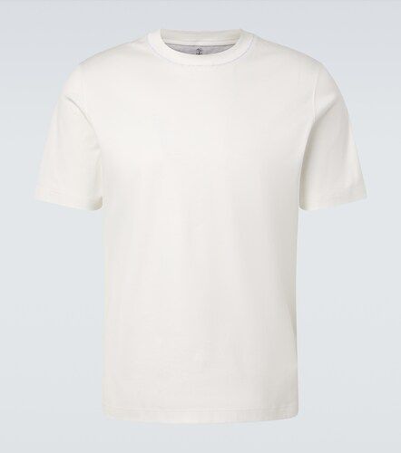 Camiseta de jersey de algodón - Brunello Cucinelli - Modalova